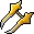 Gold Double Knife