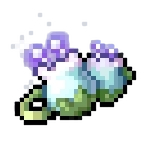 月亮花髮夾