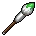 Green Paint Brush