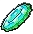 Blue Flowery Tube