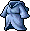 Blue Plain Robe