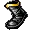 Black Enamel Boots