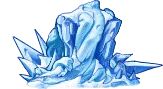 雪精靈雕像